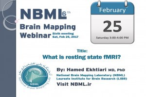جلسه ششم از سلسله جلسات وبینار آزمایشگاه ملی نقشه برداری مغز 